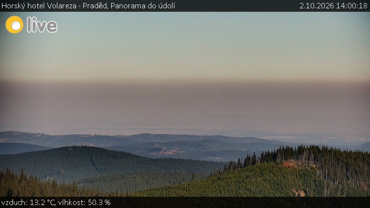 Horský hotel Volareza - Praděd - Panorama do údolí - 2.10.2026 v 14:00