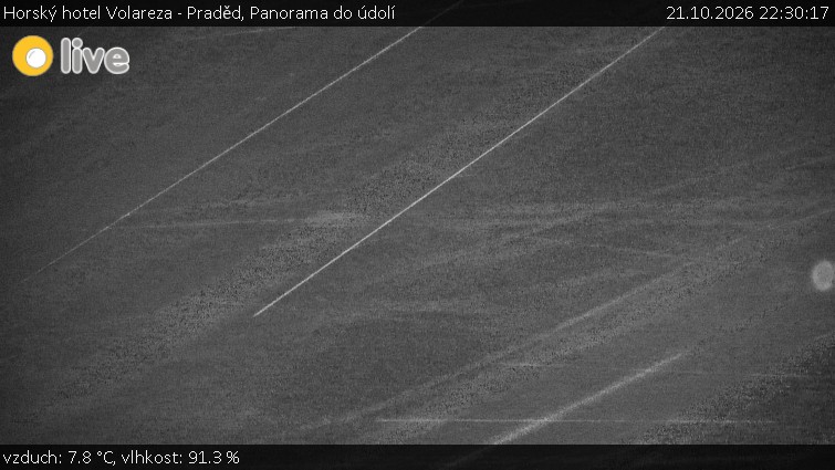 Horský hotel Volareza - Praděd - Panorama do údolí - 21.10.2026 v 22:30