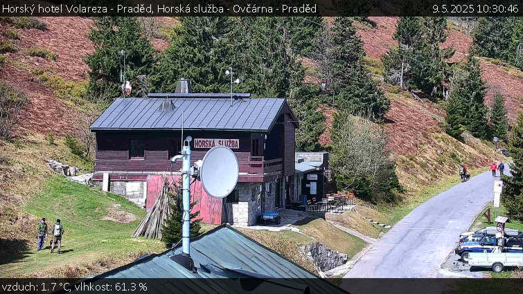 Horský hotel Volareza - Praděd - Horská služba - Ovčárna - Praděd - 9.5.2025 v 10:30 Horský hotel Volareza - Praděd - Horská služba - Ovčárna - Praděd - 9.5.2025 v 10:30