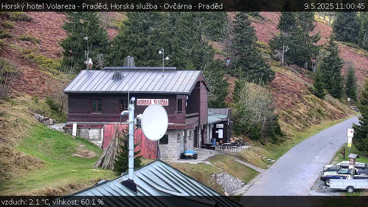 Horský hotel Volareza - Praděd - Horská služba - Ovčárna - Praděd - 9.5.2025 v 11:00 Horský hotel Volareza - Praděd - Horská služba - Ovčárna - Praděd - 9.5.2025 v 11:00
