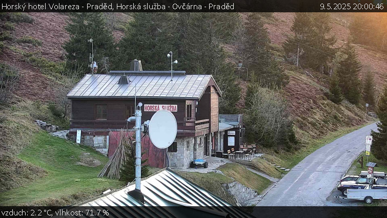 Horský hotel Volareza - Praděd - Horská služba - Ovčárna - Praděd - 9.5.2025 v 20:00 Horský hotel Volareza - Praděd - Horská služba - Ovčárna - Praděd - 9.5.2025 v 20:00