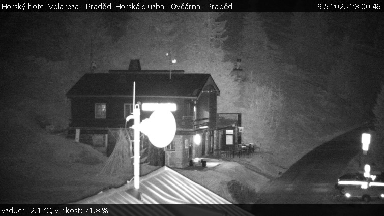 Horský hotel Volareza - Praděd - Horská služba - Ovčárna - Praděd - 9.5.2025 v 23:00 Horský hotel Volareza - Praděd - Horská služba - Ovčárna - Praděd - 9.5.2025 v 23:00