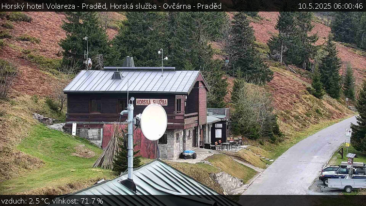Horský hotel Volareza - Praděd - Horská služba - Ovčárna - Praděd - 10.5.2025 v 06:00 Horský hotel Volareza - Praděd - Horská služba - Ovčárna - Praděd - 10.5.2025 v 06:00