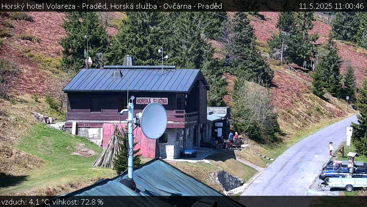 Horský hotel Volareza - Praděd - Horská služba - Ovčárna - Praděd - 11.5.2025 v 11:00 Horský hotel Volareza - Praděd - Horská služba - Ovčárna - Praděd - 11.5.2025 v 11:00