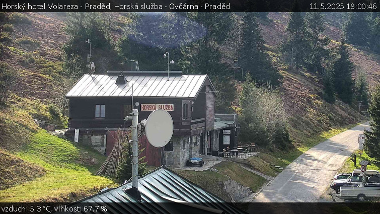Horský hotel Volareza - Praděd - Horská služba - Ovčárna - Praděd - 11.5.2025 v 18:00 Horský hotel Volareza - Praděd - Horská služba - Ovčárna - Praděd - 11.5.2025 v 18:00