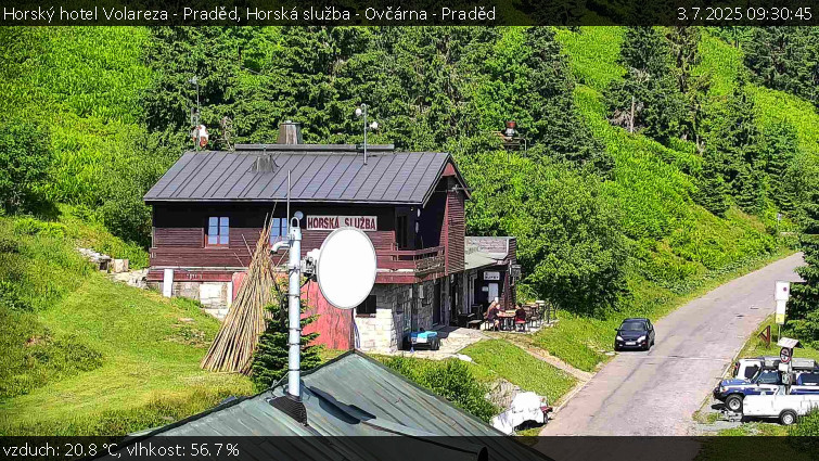 Horský hotel Volareza - Praděd - Horská služba - Ovčárna - Praděd - 3.7.2025 v 09:30