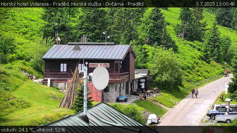 Horský hotel Volareza - Praděd - Horská služba - Ovčárna - Praděd - 3.7.2025 v 13:00