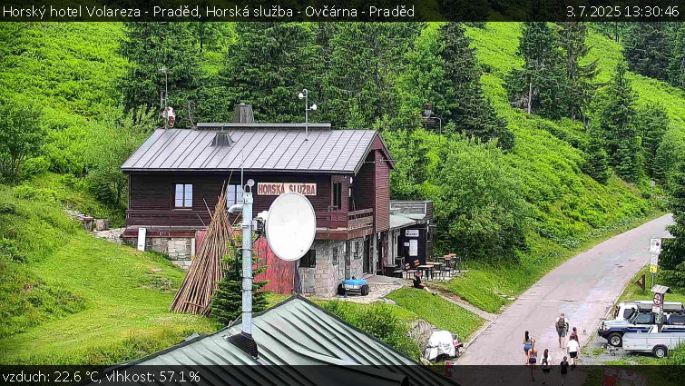Horský hotel Volareza - Praděd - Horská služba - Ovčárna - Praděd - 3.7.2025 v 13:30