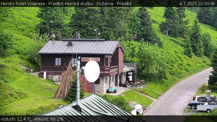 Horský hotel Volareza - Praděd - Horská služba - Ovčárna - Praděd - 4.7.2025 v 10:30 Horský hotel Volareza - Praděd - Horská služba - Ovčárna - Praděd - 4.7.2025 v 10:30