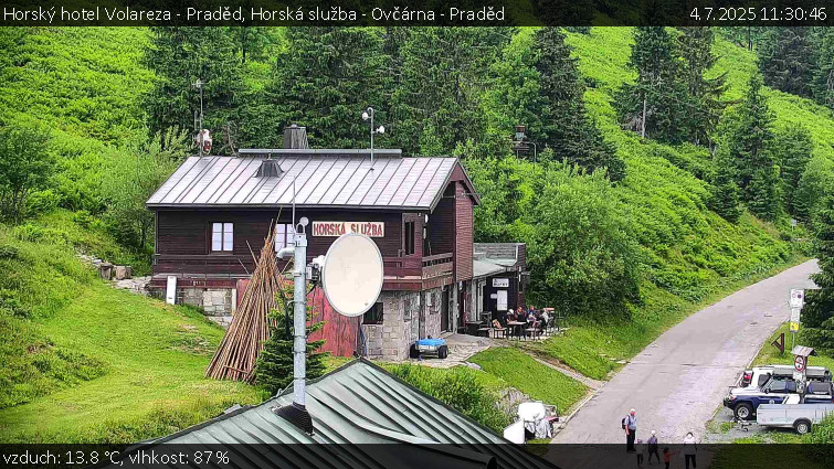 Horský hotel Volareza - Praděd - Horská služba - Ovčárna - Praděd - 4.7.2025 v 11:30 Horský hotel Volareza - Praděd - Horská služba - Ovčárna - Praděd - 4.7.2025 v 11:30