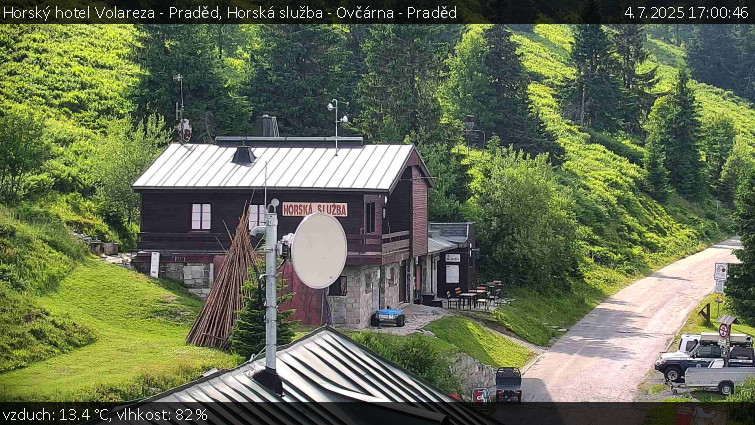 Horský hotel Volareza - Praděd - Horská služba - Ovčárna - Praděd - 4.7.2025 v 17:00 Horský hotel Volareza - Praděd - Horská služba - Ovčárna - Praděd - 4.7.2025 v 17:00