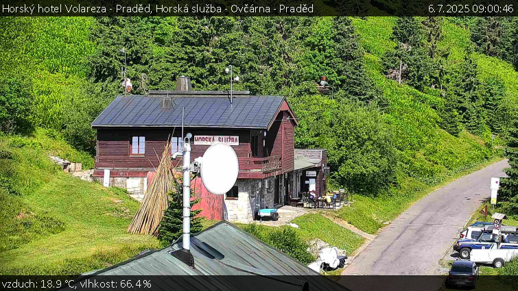 Horský hotel Volareza - Praděd - Horská služba - Ovčárna - Praděd - 6.7.2025 v 09:00 Horský hotel Volareza - Praděd - Horská služba - Ovčárna - Praděd - 6.7.2025 v 09:00