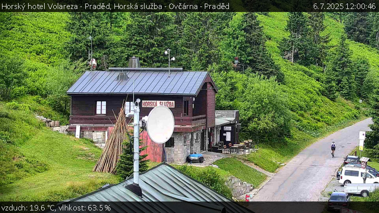 Horský hotel Volareza - Praděd - Horská služba - Ovčárna - Praděd - 6.7.2025 v 12:00 Horský hotel Volareza - Praděd - Horská služba - Ovčárna - Praděd - 6.7.2025 v 12:00