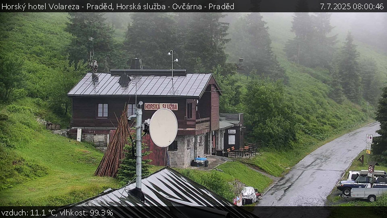 Horský hotel Volareza - Praděd - Horská služba - Ovčárna - Praděd - 7.7.2025 v 08:00 Horský hotel Volareza - Praděd - Horská služba - Ovčárna - Praděd - 7.7.2025 v 08:00