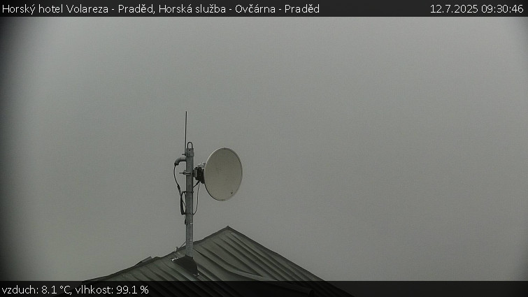 Horský hotel Volareza - Praděd - Horská služba - Ovčárna - Praděd - 12.7.2025 v 09:30