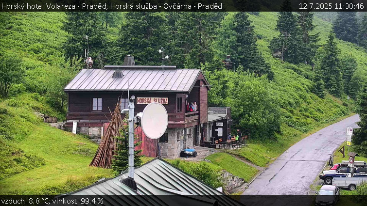 Horský hotel Volareza - Praděd - Horská služba - Ovčárna - Praděd - 12.7.2025 v 11:30 Horský hotel Volareza - Praděd - Horská služba - Ovčárna - Praděd - 12.7.2025 v 11:30
