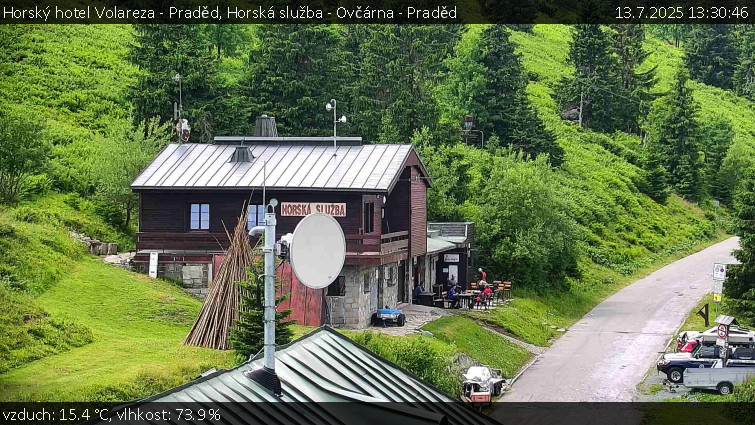 Horský hotel Volareza - Praděd - Horská služba - Ovčárna - Praděd - 13.7.2025 v 13:30 Horský hotel Volareza - Praděd - Horská služba - Ovčárna - Praděd - 13.7.2025 v 13:30