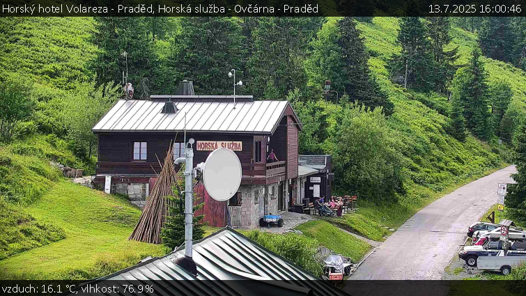 Horský hotel Volareza - Praděd - Horská služba - Ovčárna - Praděd - 13.7.2025 v 16:00 Horský hotel Volareza - Praděd - Horská služba - Ovčárna - Praděd - 13.7.2025 v 16:00