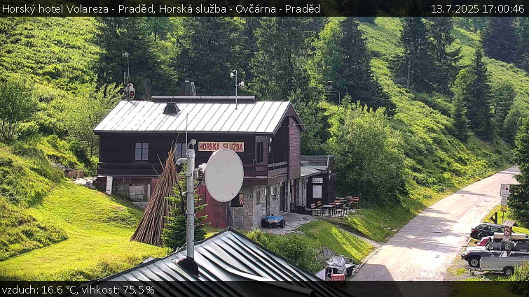 Horský hotel Volareza - Praděd - Horská služba - Ovčárna - Praděd - 13.7.2025 v 17:00 Horský hotel Volareza - Praděd - Horská služba - Ovčárna - Praděd - 13.7.2025 v 17:00