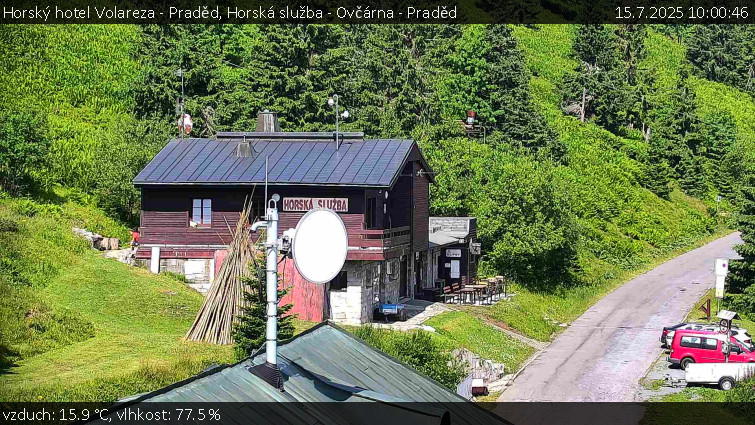 Horský hotel Volareza - Praděd - Horská služba - Ovčárna - Praděd - 15.7.2025 v 10:00 Horský hotel Volareza - Praděd - Horská služba - Ovčárna - Praděd - 15.7.2025 v 10:00