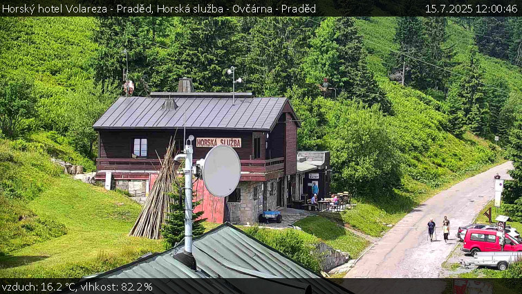 Horský hotel Volareza - Praděd - Horská služba - Ovčárna - Praděd - 15.7.2025 v 12:00 Horský hotel Volareza - Praděd - Horská služba - Ovčárna - Praděd - 15.7.2025 v 12:00
