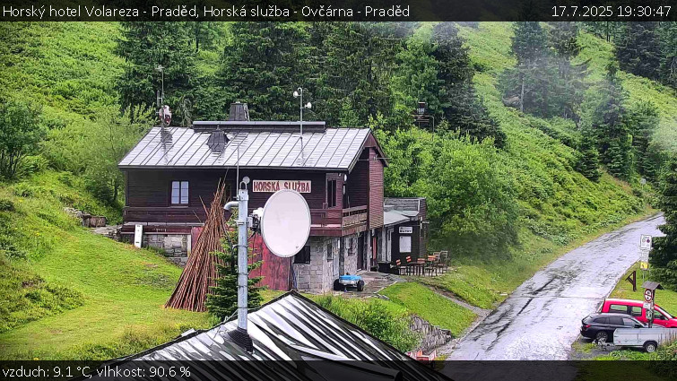 Horský hotel Volareza - Praděd - Horská služba - Ovčárna - Praděd - 17.7.2025 v 19:30