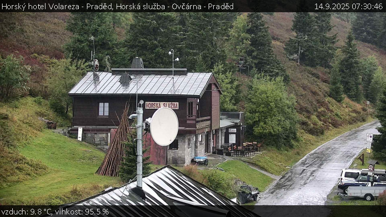 Horský hotel Volareza - Praděd - Horská služba - Ovčárna - Praděd - 14.9.2025 v 07:30