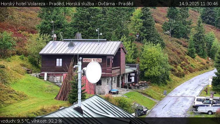 Horský hotel Volareza - Praděd - Horská služba - Ovčárna - Praděd - 14.9.2025 v 11:30