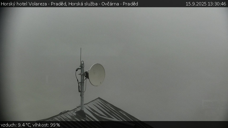 Horský hotel Volareza - Praděd - Horská služba - Ovčárna - Praděd - 15.9.2025 v 13:30