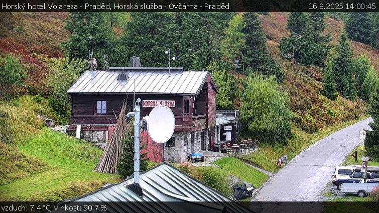 Horský hotel Volareza - Praděd - Horská služba - Ovčárna - Praděd - 16.9.2025 v 14:00