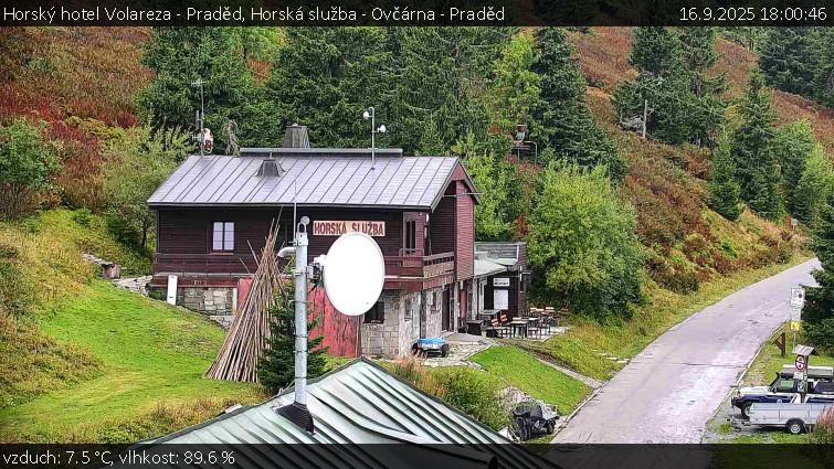 Horský hotel Volareza - Praděd - Horská služba - Ovčárna - Praděd - 16.9.2025 v 18:00