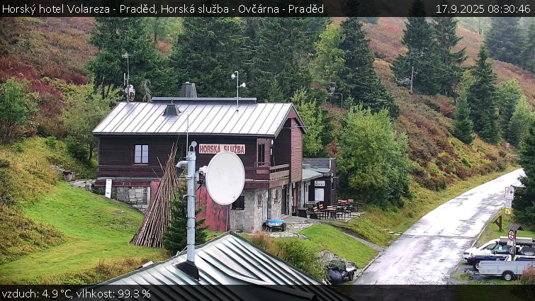 Horský hotel Volareza - Praděd - Horská služba - Ovčárna - Praděd - 17.9.2025 v 08:30