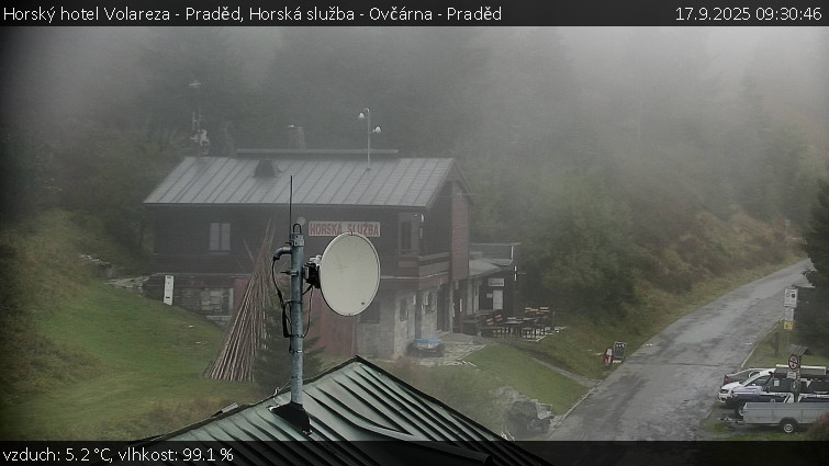 Horský hotel Volareza - Praděd - Horská služba - Ovčárna - Praděd - 17.9.2025 v 09:30