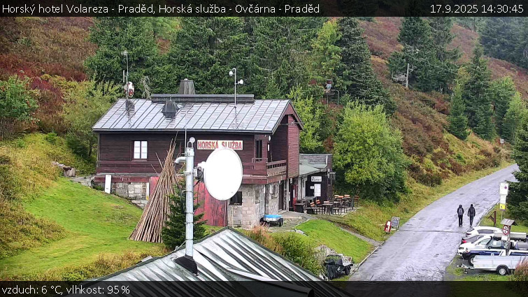 Horský hotel Volareza - Praděd - Horská služba - Ovčárna - Praděd - 17.9.2025 v 14:30