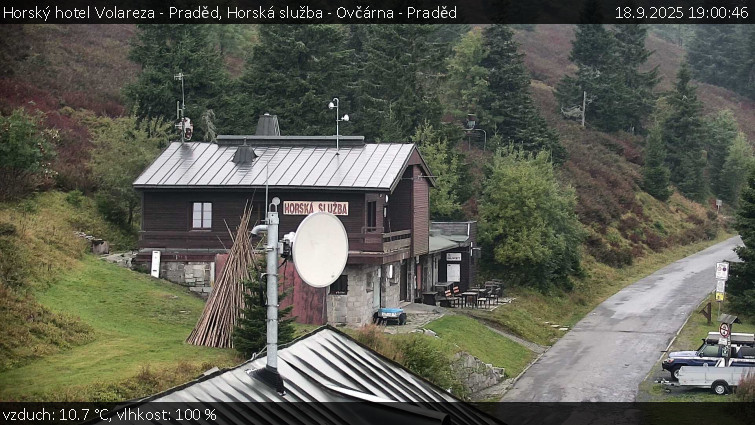 Horský hotel Volareza - Praděd - Horská služba - Ovčárna - Praděd - 18.9.2025 v 19:00
