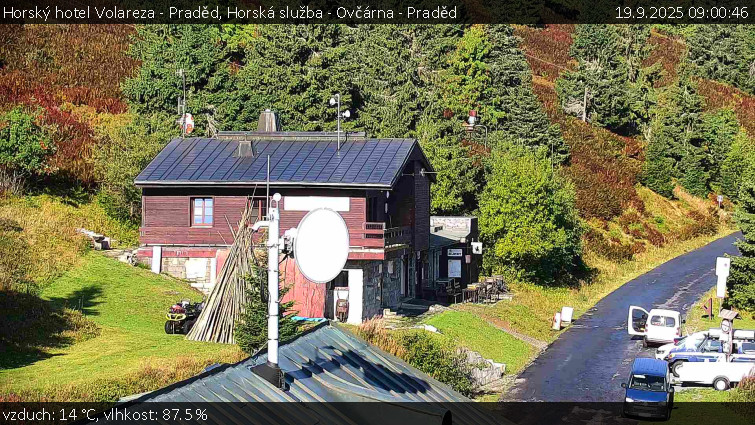 Horský hotel Volareza - Praděd - Horská služba - Ovčárna - Praděd - 19.9.2025 v 09:00