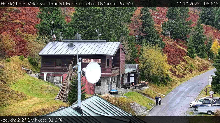 Horský hotel Volareza - Praděd - Horská služba - Ovčárna - Praděd - 14.10.2025 v 11:30 Horský hotel Volareza - Praděd - Horská služba - Ovčárna - Praděd - 14.10.2025 v 11:30