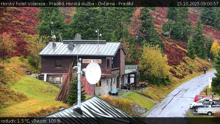 Horský hotel Volareza - Praděd - Horská služba - Ovčárna - Praděd - 15.10.2025 v 09:00 Horský hotel Volareza - Praděd - Horská služba - Ovčárna - Praděd - 15.10.2025 v 09:00