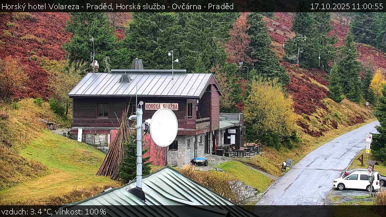 Horský hotel Volareza - Praděd - Horská služba - Ovčárna - Praděd - 17.10.2025 v 11:00 Horský hotel Volareza - Praděd - Horská služba - Ovčárna - Praděd - 17.10.2025 v 11:00