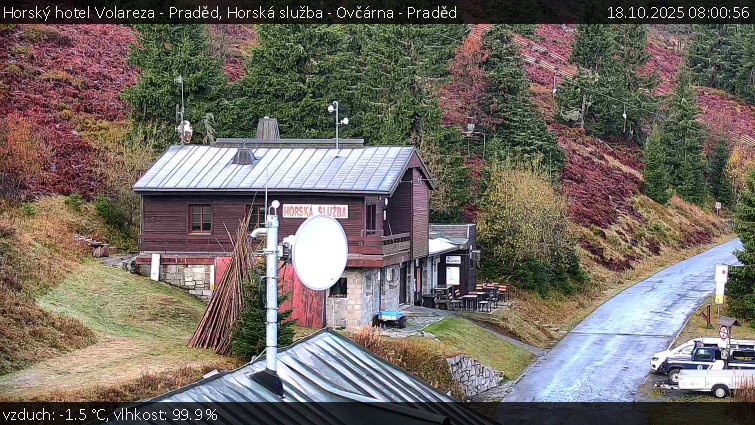 Horský hotel Volareza - Praděd - Horská služba - Ovčárna - Praděd - 18.10.2025 v 08:00 Horský hotel Volareza - Praděd - Horská služba - Ovčárna - Praděd - 18.10.2025 v 08:00