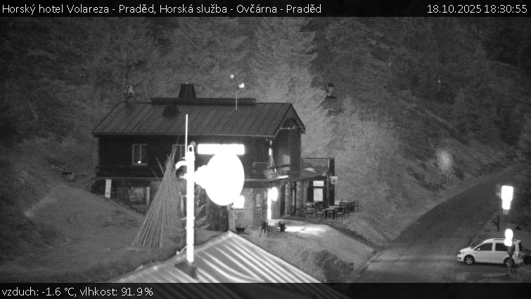 Horský hotel Volareza - Praděd - Horská služba - Ovčárna - Praděd - 18.10.2025 v 18:30 Horský hotel Volareza - Praděd - Horská služba - Ovčárna - Praděd - 18.10.2025 v 18:30