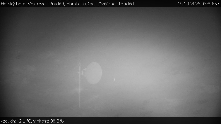 Horský hotel Volareza - Praděd - Horská služba - Ovčárna - Praděd - 19.10.2025 v 05:30 Horský hotel Volareza - Praděd - Horská služba - Ovčárna - Praděd - 19.10.2025 v 05:30