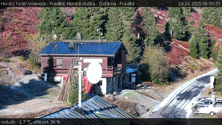 Horský hotel Volareza - Praděd - Horská služba - Ovčárna - Praděd - 19.10.2025 v 08:30 Horský hotel Volareza - Praděd - Horská služba - Ovčárna - Praděd - 19.10.2025 v 08:30