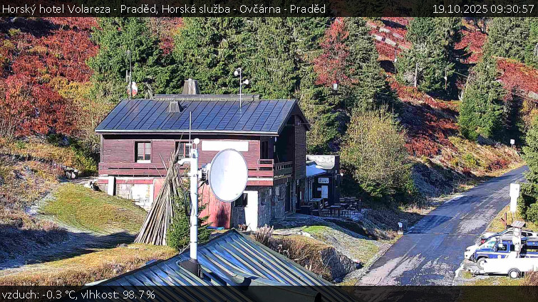 Horský hotel Volareza - Praděd - Horská služba - Ovčárna - Praděd - 19.10.2025 v 09:30 Horský hotel Volareza - Praděd - Horská služba - Ovčárna - Praděd - 19.10.2025 v 09:30