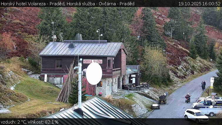 Horský hotel Volareza - Praděd - Horská služba - Ovčárna - Praděd - 19.10.2025 v 16:00 Horský hotel Volareza - Praděd - Horská služba - Ovčárna - Praděd - 19.10.2025 v 16:00