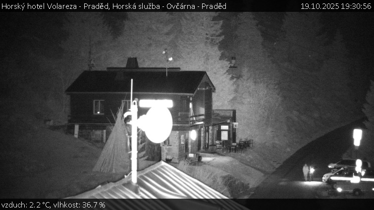 Horský hotel Volareza - Praděd - Horská služba - Ovčárna - Praděd - 19.10.2025 v 19:30 Horský hotel Volareza - Praděd - Horská služba - Ovčárna - Praděd - 19.10.2025 v 19:30