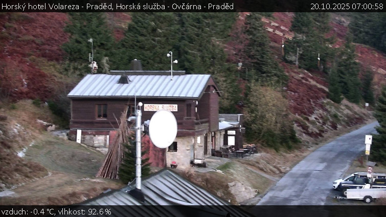 Horský hotel Volareza - Praděd - Horská služba - Ovčárna - Praděd - 20.10.2025 v 07:00 Horský hotel Volareza - Praděd - Horská služba - Ovčárna - Praděd - 20.10.2025 v 07:00