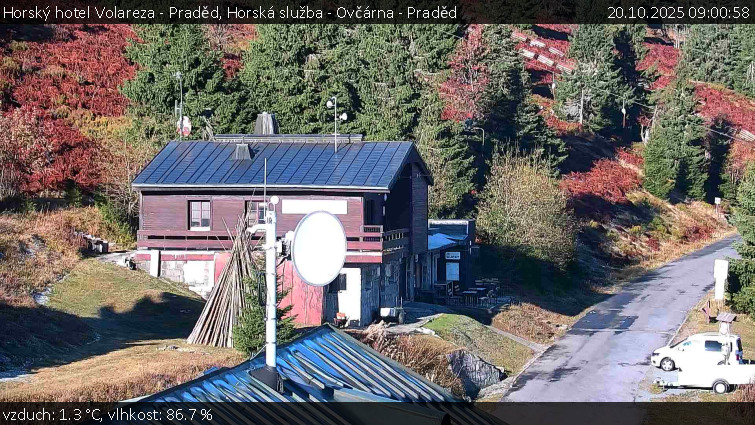 Horský hotel Volareza - Praděd - Horská služba - Ovčárna - Praděd - 20.10.2025 v 09:00 Horský hotel Volareza - Praděd - Horská služba - Ovčárna - Praděd - 20.10.2025 v 09:00