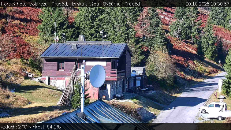 Horský hotel Volareza - Praděd - Horská služba - Ovčárna - Praděd - 20.10.2025 v 10:30 Horský hotel Volareza - Praděd - Horská služba - Ovčárna - Praděd - 20.10.2025 v 10:30