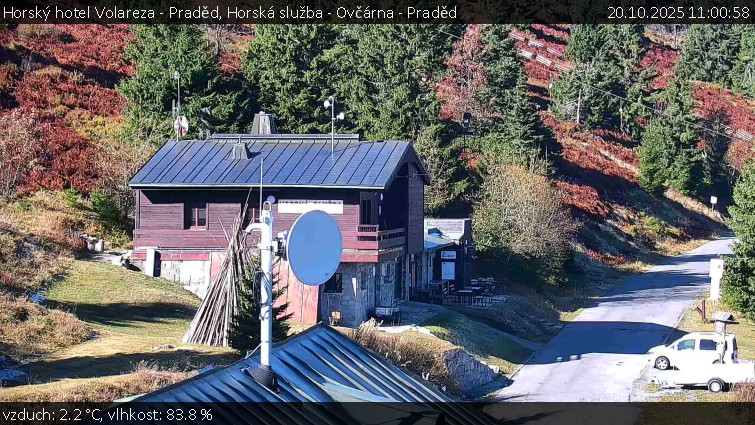Horský hotel Volareza - Praděd - Horská služba - Ovčárna - Praděd - 20.10.2025 v 11:00 Horský hotel Volareza - Praděd - Horská služba - Ovčárna - Praděd - 20.10.2025 v 11:00